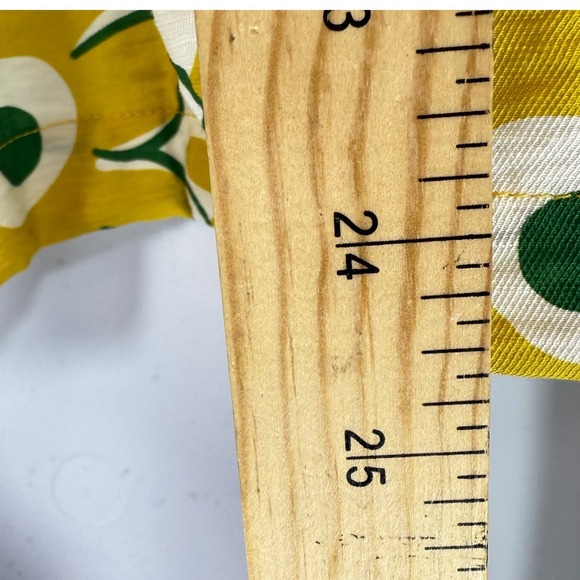 NWT Umgee Small Women yellow floral peasant babydoll blouse cottage coquette - Picture 4 of 10